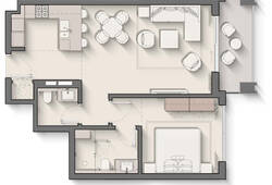 1 bedroom apartment